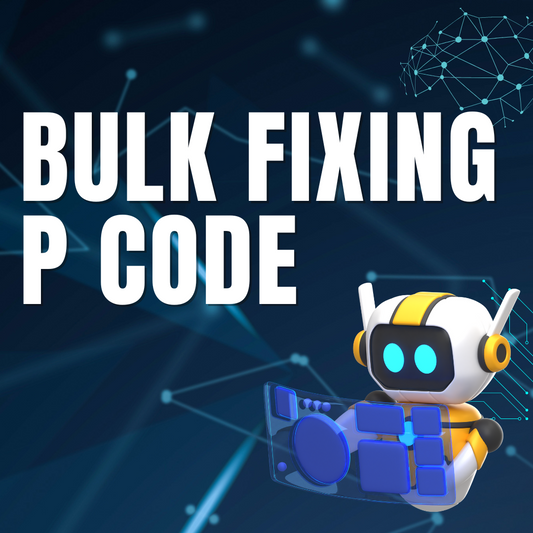 Bulk fixing P code