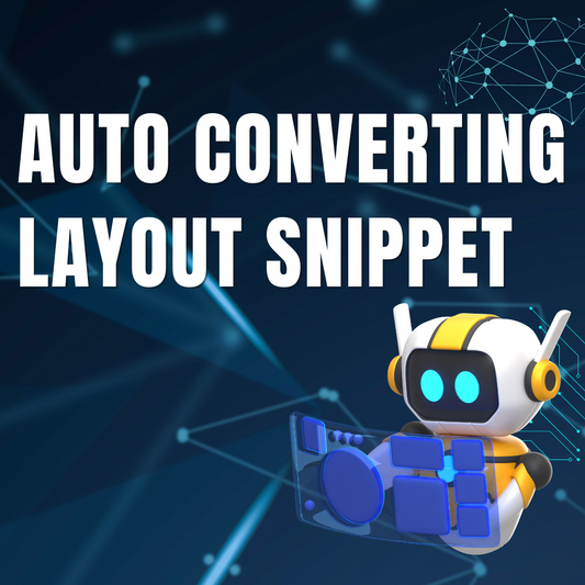 Auto Converting Layout Snippet